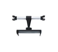 Dunlop Support appui-tête voiture smartphone/tablette Réglable 12–21 cm 360° Noir