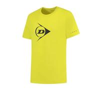 DUNLOP T-Shirt Essentials pour Enfants, Jaune Vif, 152