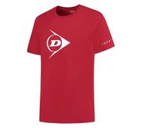 DUNLOP T-Shirt Essentials, Rouge Foncé, XXL