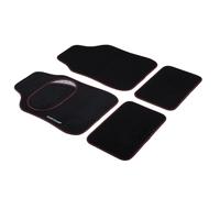 Dunlop Tapis de Voiture Set 4 Pièces - 2 Tapis de Sol 66 x 44 CM - 2 Tapis 28 x