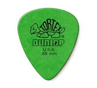 Jim Dunlop Médiators pour guitare Tortex Standard 418P88 0,88 mm Pack de 12 Vert