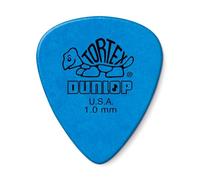 Jim Dunlop Médiators Tortex Standard 418P100 1 mm Bleu Pack de 12