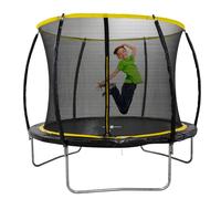 Dunlop Trampoline Exterieur Enfant 6FT - Trampoline 180 cm avec Filet - Jump Sécurisé avec Protection - Trempoline Extérieur pour Jardin