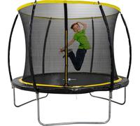 Dunlop Trampoline 6ft 183 X 50 Cm Avec Filet De Sécurité 200 Cm Pour Enfants Max. 80 Kg Noir/Jaune