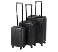 Dunlop Travel Set de Bagages, 65 cm, 120 L, Noir