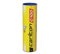 Dunlop Tube De 6 Volants De Badminton C 100 Blanc Multicolore