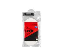 Dunlop U-Sweat Tennis Overgrip, Blanc, Roue 30 - Haute Absorption, Confort Durable, contrôle Constant de la Prise