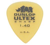 Dunlop Ultex Sharp Lot de 12 médiators pour guitare 1,40 mm