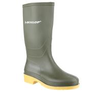 Dunlop Unisex Dulls Wellington Boot Green 22231 - size:7