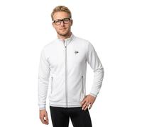 Dunlop Veste de tennis Club en maille pour homme Blanc XXL