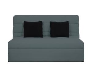 DUNLOPILLO Banquette BZ 2 places - Gris - RÊVEUR