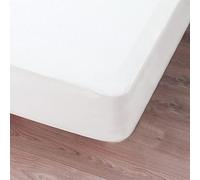 Dunlopillo - Protège Matelas Douceur Palace 180 x 200 cm - Molleton Coton 400 GR/m² - Traitement Anti-Rétrécissement Sanfor - Anti-Acariens Géraniol - Bonnet 30 cm