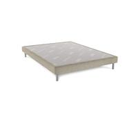Dunlopillo - Sommier Tapissier Bellini Avec Pieds - Beige