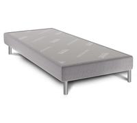 Dunlopillo - Sommier Tapissier Bellini Avec Pieds - Gris Gris