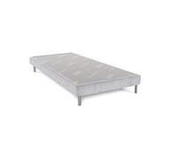 Dunlopillo - Sommier Tapissier Bellini Avec Pieds - Gris Gris