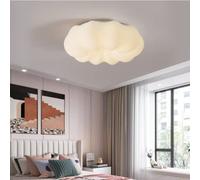 DUNMW Lustre flottant en forme de nuage LED - Plafonnier pour chambre d'enfant - Plafonnier pour chambre à coucher, salon, 15 W, intensité variable en continu, 30 cm