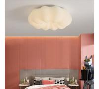 DUNMW Lustre nuage flottant LED nuage plafonnier plafonnier plafonnier chambre d'enfant pour chambre à coucher, salon, 36W, intensité variable en continu, 17,8''