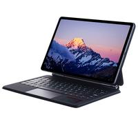 DUNNO Étui clavier pour Samsung Galaxy Tab 12,4" S9+ Plus/S9 FE+/S8+ Plus/S7 FE/S7+ Plus, étui de clavier magnétique avec support en porte-à-faux flottant, pavé tactile multi-touch, clavier