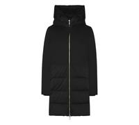 Duno - Manteau d'Hiver Noir Matelassé - Femme - Manteaux - Noir - Taille: 42 FR