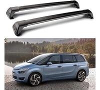 dunog 2 Pièces Voiture Barres De Toit pour Citroen C4 Grand Picasso 2014-2018, Aluminium Barre Transversale Galerie De Toit Railing Porte-Bagages