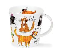 Dunoon A Cat's Life Chat Jumbo 0,48L Tasse À Thé Mug Tasse À Café Cairngorm