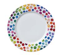Dunoon Assiette à gâteau décorative Motif points chauds 20 cm