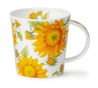 Dunoon Benmore Tasse en porcelaine fine Motif tournesol 0,75 l