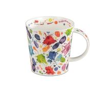 Dunoon Benmore Whoops Tasse géante en porcelaine fine Multicolore 0,75 l
