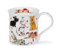 Dunoon Bute Lovable Dogs Mug en porcelaine fine Motif chien 0,3 l