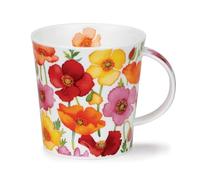 Dunoon Caingorm Tasse en porcelaine fine Motif coquelicot 0,48 l