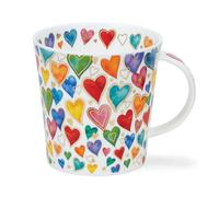 Dunoon Cairngorm Dazzle Mug Motif cœurs 0,48 l