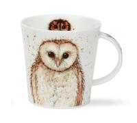 Dunoon Cairngorm Mug Motif chouette 0,48 l Marron