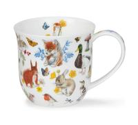 Dunoon Cumbrae Wildwood Fox Tasse en porcelaine fine et os 0,45 l