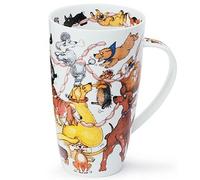 Dunoon Dogs Frolics Coupes Tasse Café Taille Jumbo Henley