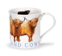 Dunoon en porcelaine anglaise Écosse Collection Mug - Highland Cow