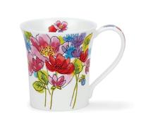 DUNOON Fine Bone China Tasse Jura Inky Florals Rose 0,2 l