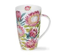 Dunoon Henley King Protea Mug en porcelaine fine 0,6 l
