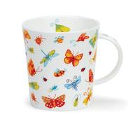 DUNOON Lomond Fine Bone Chiana Tasse avec ailes et objets Rouge 0,32 l