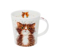 Dunoon Lomond LO-Cats-Tabby Mug en porcelaine anglaise Motif chat