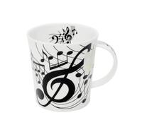 Dunoon Lomond Mug en porcelaine fine Motif ébène