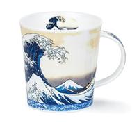 Dunoon Lomond Ukiyo-e Mug en porcelaine fine Motif vague 0,32 l