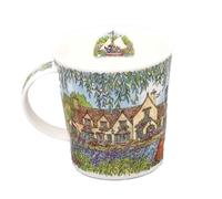 Dunoon Lomond Woodland Tales Mug en porcelaine anglaise Motif bateau