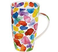 DUNOON Mug Blobs! Red Henley