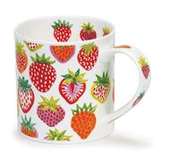 Dunoon Mug en porcelaine anglaise Summer Fun Mug Orkney fabriqu? en Angleterre - Strawberry Sunrise