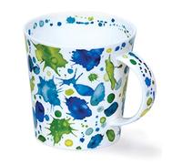 Dunoon Mug en porcelaine fine fabriquée en Angleterre Cairngorm en forme de Whoops 480 ml Passe au lave-vaisselle (Vert)