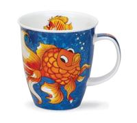 Dunoon Nevis Funky Fish Mug en porcelaine fine 0,48 l