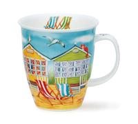 Dunoon Nevis Mug en porcelaine fine Motif cabane de plage 0,48 l