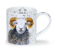 Dunoon Orkney Herdwick Mug en porcelaine fine Motif mouton 0,35 l