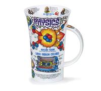 Dunoon Physics Mug en porcelaine fine pour GCSE, niveau A, diplôme, enseignant, obtention de diplôme - Fabriqué en Angleterre