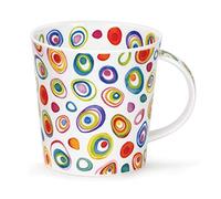DUNOON Razzmatazz Cairngorm Tasse moderne et colorée en porcelaine, grande taille, 480 ml